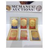 Vintage cards with Mickey mantle