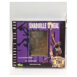 Shaquille oneal 23k gold card sealed