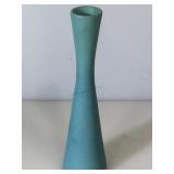 Van Briggle bud vase. Colorado Springs Blue