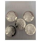 999 Silver Buffalos Rounds times the money