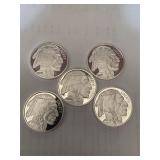 999 Silver Buffalos Rounds times the money