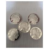 999 Silver Buffalos Rounds times the money