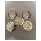 999 Silver Buffalos Rounds times the money