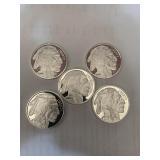 999 Silver Buffalos Rounds times the money