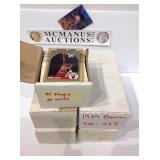 Mixed sports cards with stars