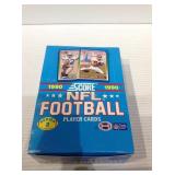 1990 score football sealed box