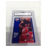1991 fleer gma 9 Michael jordan