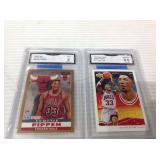 Gma graded cards Scottie pippen