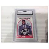 Gma graded 8 David Robinson rookie