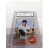 1996 topps Mickey mantle gma 9