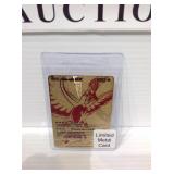 Pokémon ho-oh gx metal card