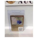 Black lotus metal card