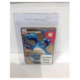 Pokémon charizard gx metal card