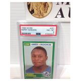 1989 score psa 8 Barry sanders