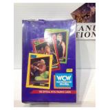 1991 wcw wrestling sealed  wax box