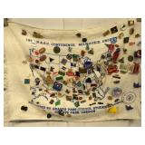 Collection of pins from around the US