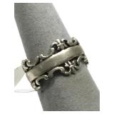 Sterling Silver ring - spoon style - size 8.5