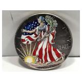 1999 Colorized Silver American Eagle