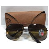 New Ray-Ban Polarized sunglasses with soft case