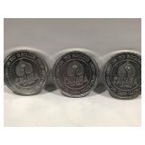 3 vintage Aluminium Free Slot Play at Sahara