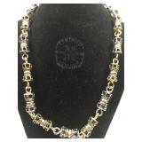 Stainless Steel heavy necklace with Jaguar head