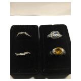 3-Piece Stainless ring set and Stainless ring