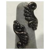 Sterling Silver open ring - adjustable size