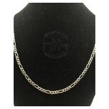 Sterling Silver chain necklace - 23 in