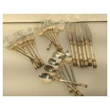 Wallace Sterling Silver flatware - 800g without