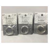 Lot of 3 New Sealed Sterling Silver wire -