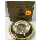 Vintage Seth Thomas travel clock with Orig. Box -