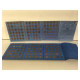 2 Lincoln Penny albums - partially complete