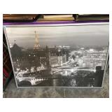 Large Paris print on canvas from IKEA - approx.