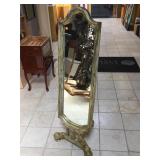 Floor mirror, dimensions are approx 55x17 inches