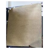 Square rug, approx 67x55 inches