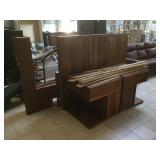 Wooden Bedroom set incl. headboard, footboard,