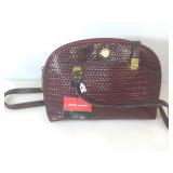 Pierre Cardin Paris Bordeaux Leather vintage