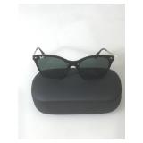 Ray-Ban sunglasses. Black sleek Uni-lens, gold
