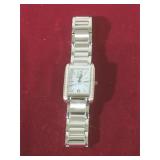 Citizen eco-drive, diamond bezel, mother of pearl