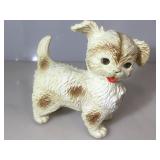 Mobley soft rubber toy dog, sleep eyes, squeaker