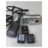 Olympus Digital camera with battery charger and