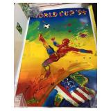 Signed World Cup poster