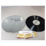 Grand Funk Railroad LP signed by Mark Farmer.