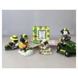 4 assorted MaryMoo. Moos featuring John Deere a