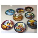 Lot of 8 Garfield plates.