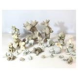 Lot of fun composite critters including moose,