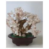 Rose Quartz Tree of Life Approx. 7Hx5W