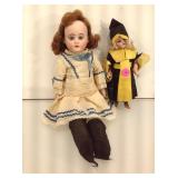 Hebach Kopplesdorf Germany 14 inch bisque she