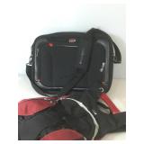 Used Tumi backpack and a large Swiss Army Gear