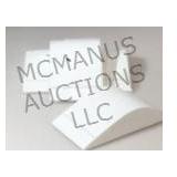 Lot of 4 curved jewelry displays with elastic